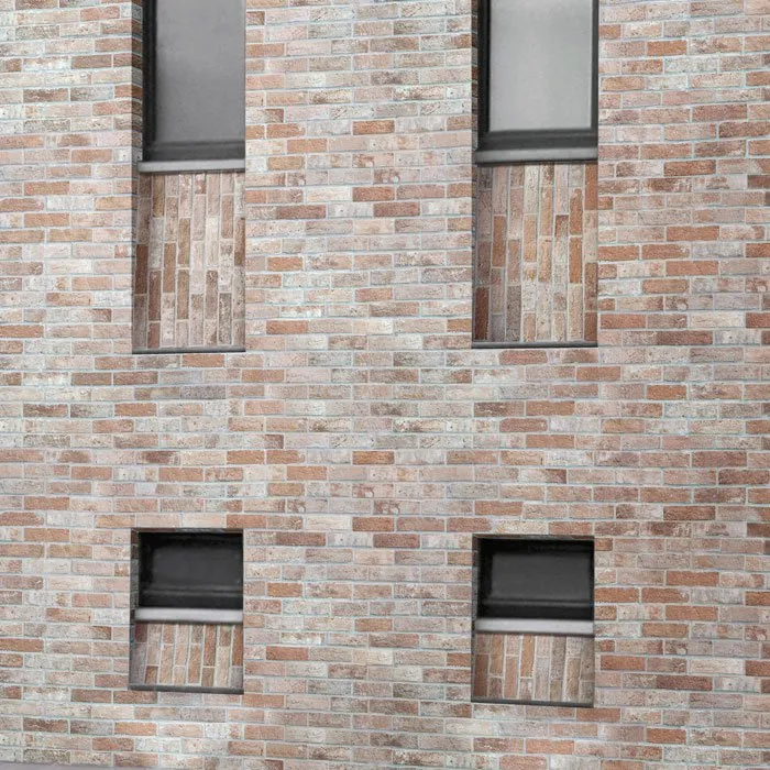 RONDINE BRISTOL FLIESEN RUST BRICK STRUKTURIERT 6X25