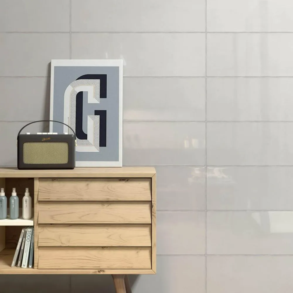 MARAZZI POTTERY FLIESEN SILVER NATURAL 25X76