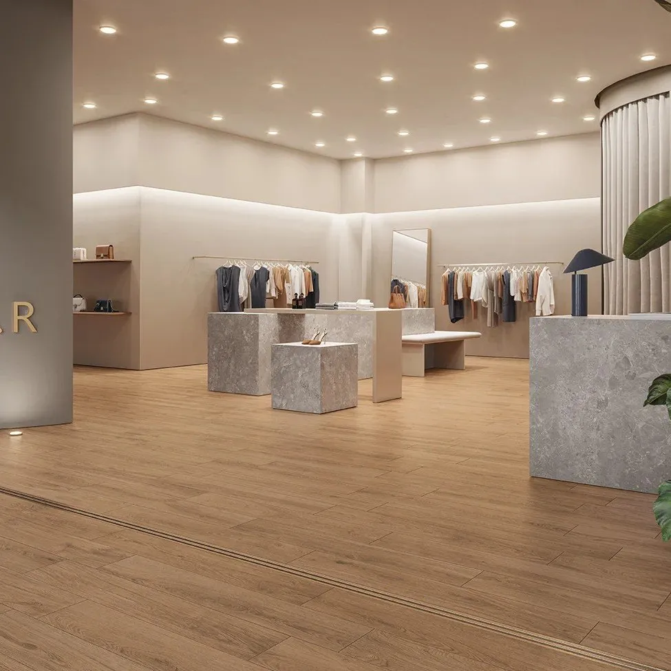 KEOPE FLIESEN LINEO BROWN NATURAL R9 REKTIFIZIERT 20X120