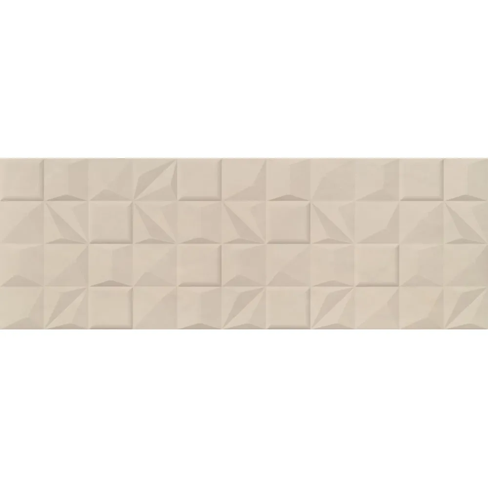 PANARIA FLIESEN EVEN DEKOR SHAPES IVORY NATURAL REKTIFIZIERT 35X100