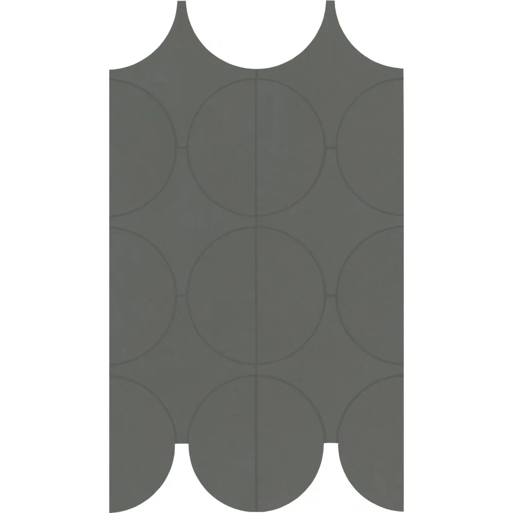 MARAZZI FLIESEN CEMENTUM MOSAIK CERCHI INDIGO NATURAL 23,8X41,4