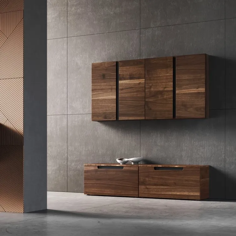 GOLA TRATTO SCHRANK MIT SENKPLATTE UND 2-TÜRIGEM HÄNGESCHRANK