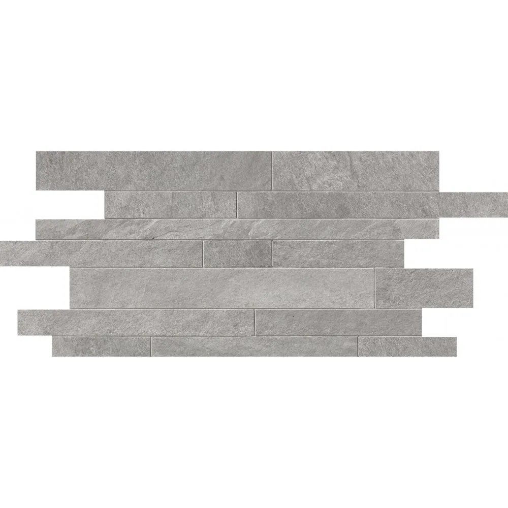LEA CERAMICHE FLIESEN WATERFALL MURETTO SILVER FLOW LAPPATO REKT. 30X60