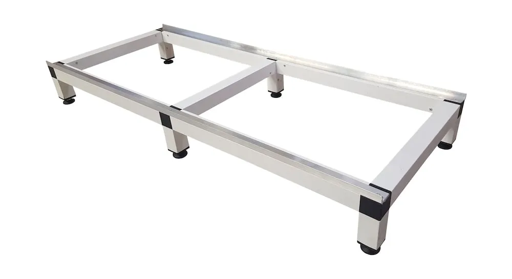 4er-Unterbau aus Kunststoff Schließfach Seahorse | HxB 13,5-17 x 15,4cm