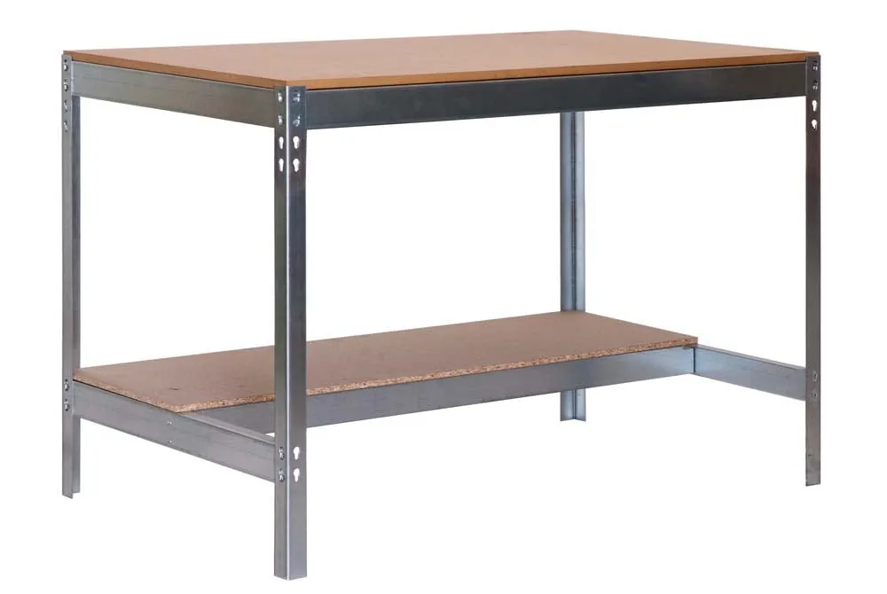 Werkbank BUFFALO | HxBxT 84x90x61cm | Traglast 400kg | Verzinkt