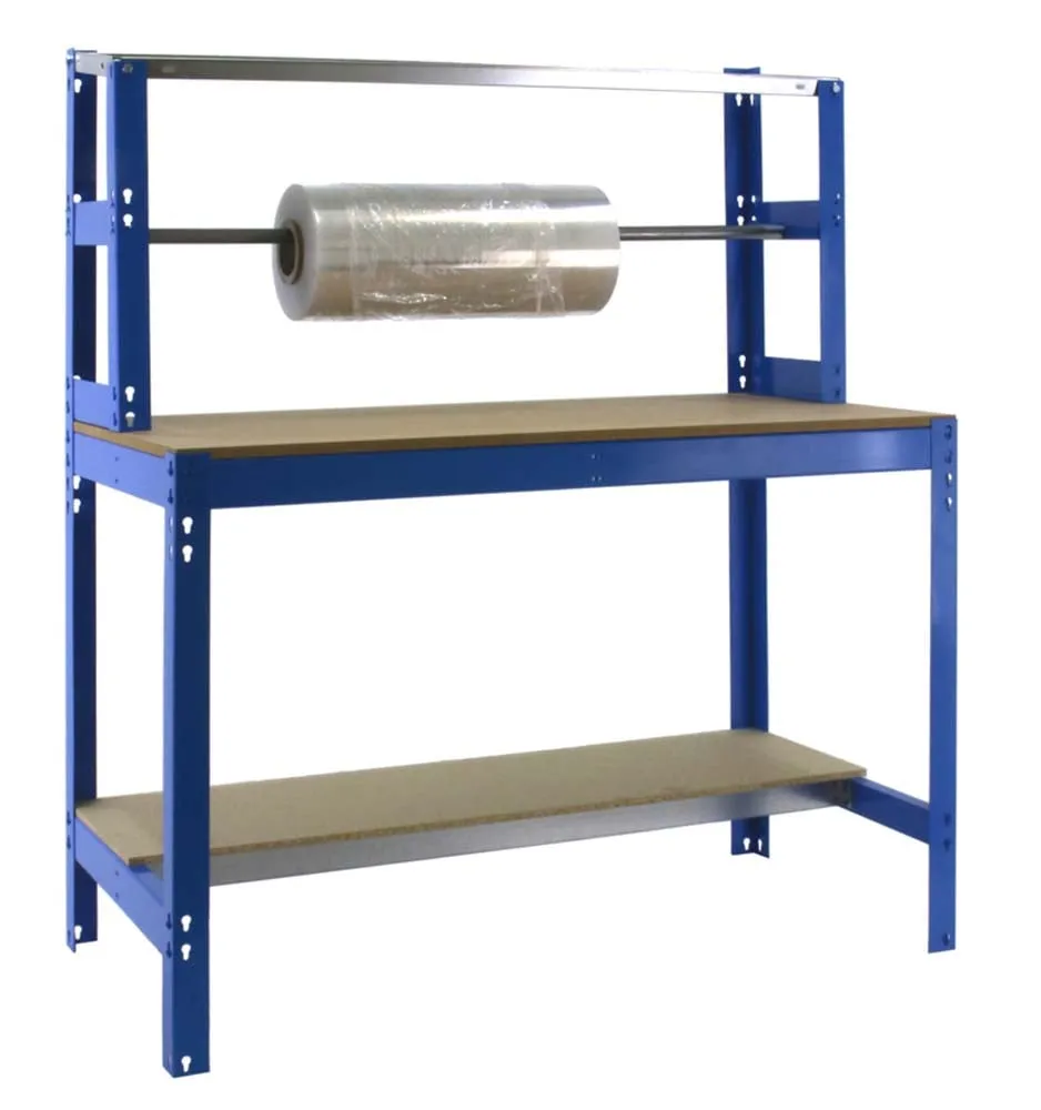 Packtisch BUFFALO | HxBxT 84x90x76cm | Traglast 400kg | Blau