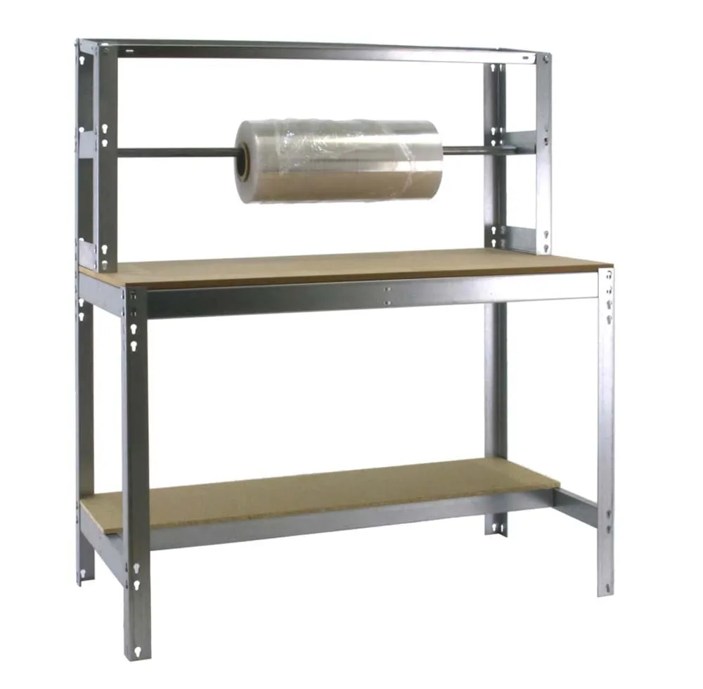 Packtisch BUFFALO | HxBxT 84x90x76cm | Traglast 400kg | Verzinkt