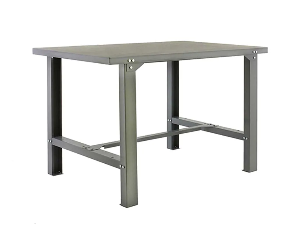 Werkbank BUFFALO METAL | HxBxT 83x180x73cm | Traglast 600kg | Grau