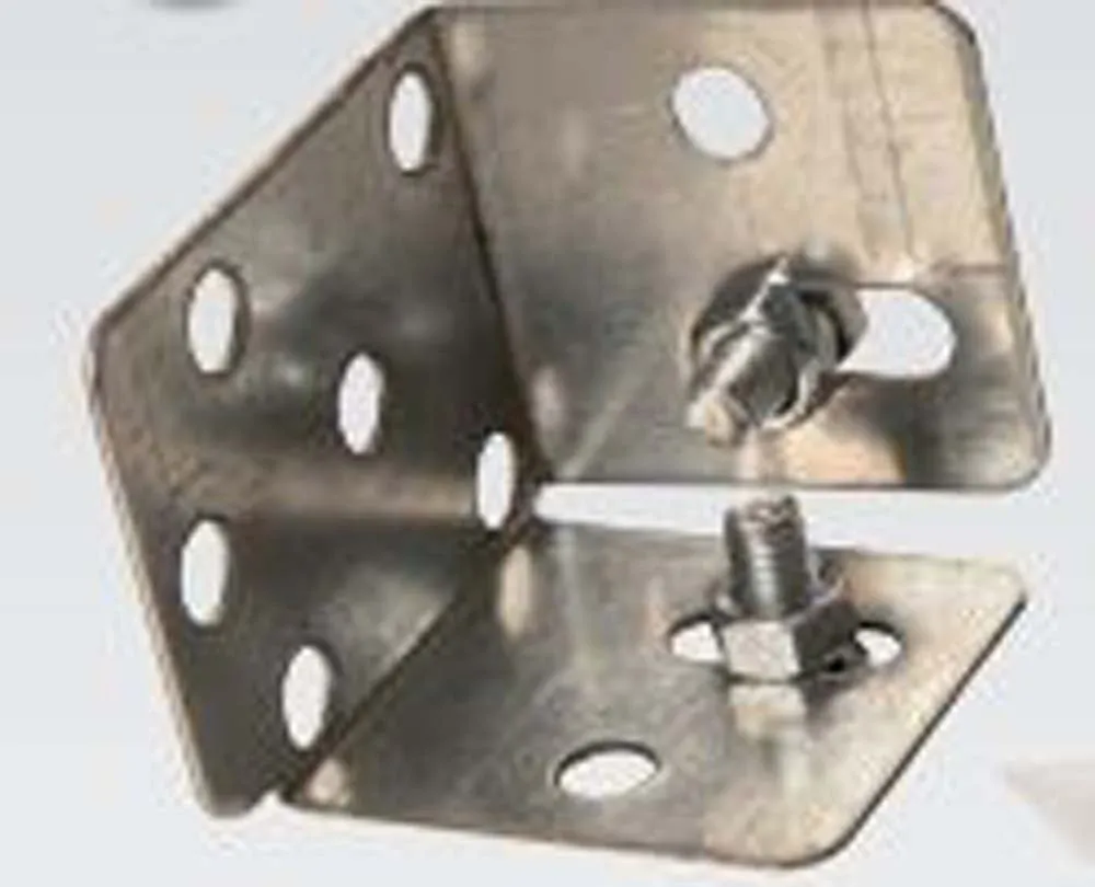 Stahlfüsse zur Bodenverankerung für Regale & Werkbänke PANDA, METAL SHARK, MULI, BEAST CAMEL & YETI | Schraubsystem inkl. Schrauben | 4 Stück | Verzinkt