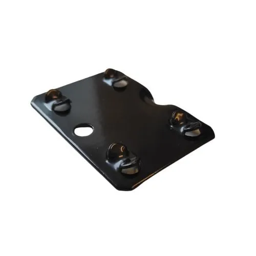 Regalverbinder für die Regale TIGER, APOLLO, BODENSEE | Stecksystem | 2 Stück | Schwarz