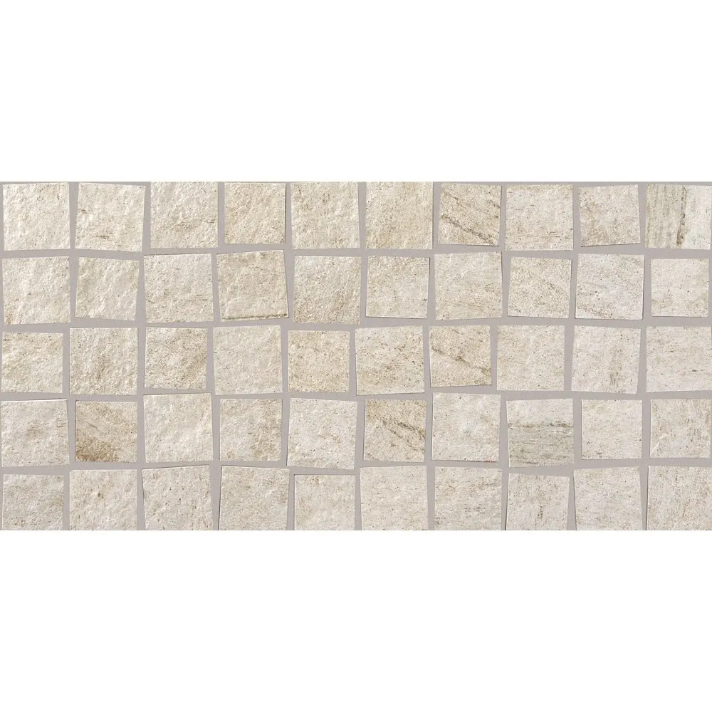 MARAZZI FLIESEN MULTIQUARTZ MOSAIK WHITE NATURAL 30X60
