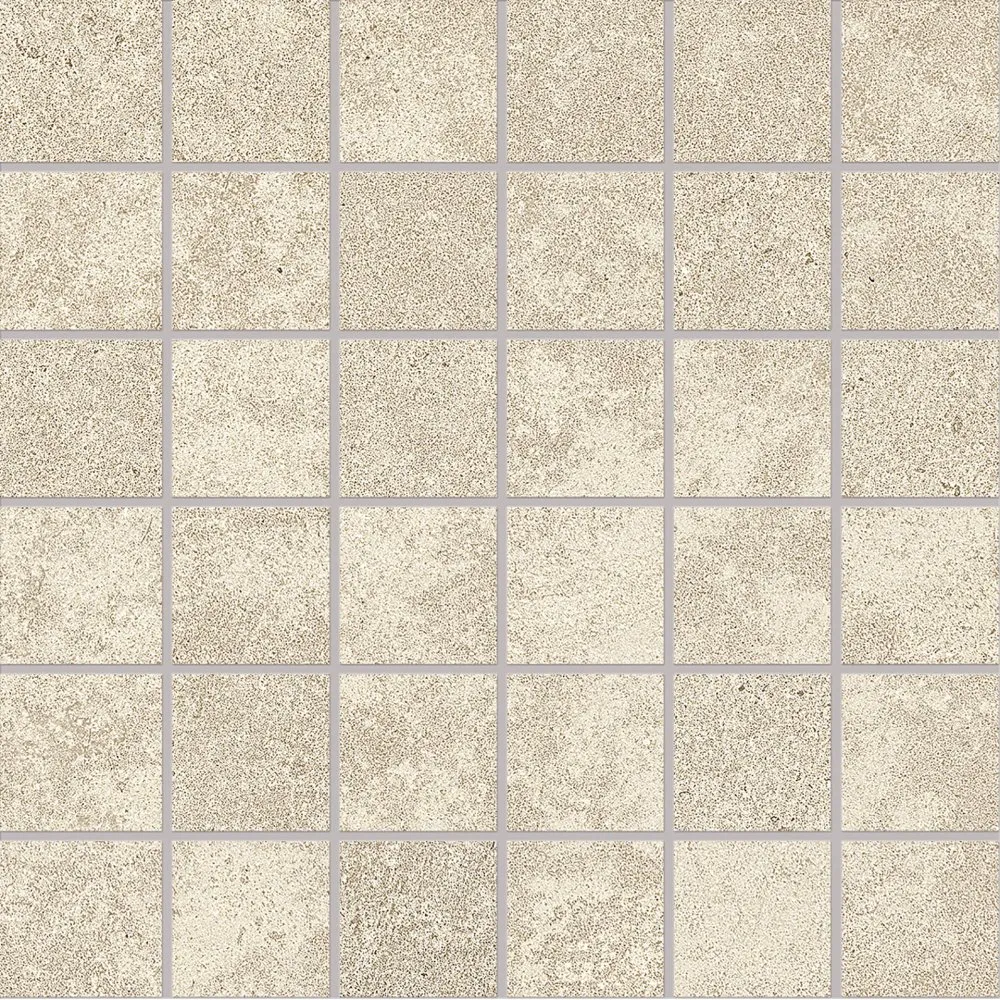PROVENZA FLIESEN RE-PLAY CONCRETE MOSAIK RECUPERO SAND NATURAL 30X30