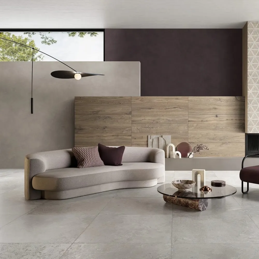 DOM CERAMICHE FLIESEN SIGNATURE STONE GREY NATURAL REKTIFIZIERT 60X90