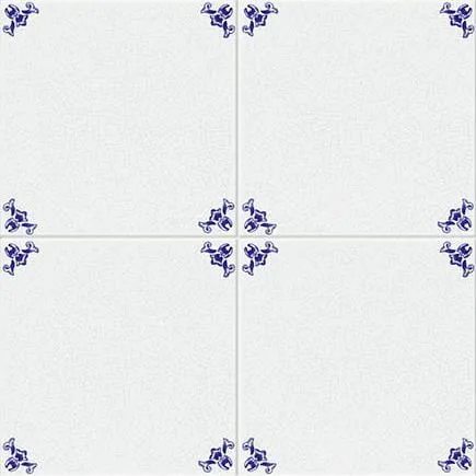 MAINZU FLIESEN MEDITERRÁNEO ZÓCALO CUARTEO AZUL LUX 20X20