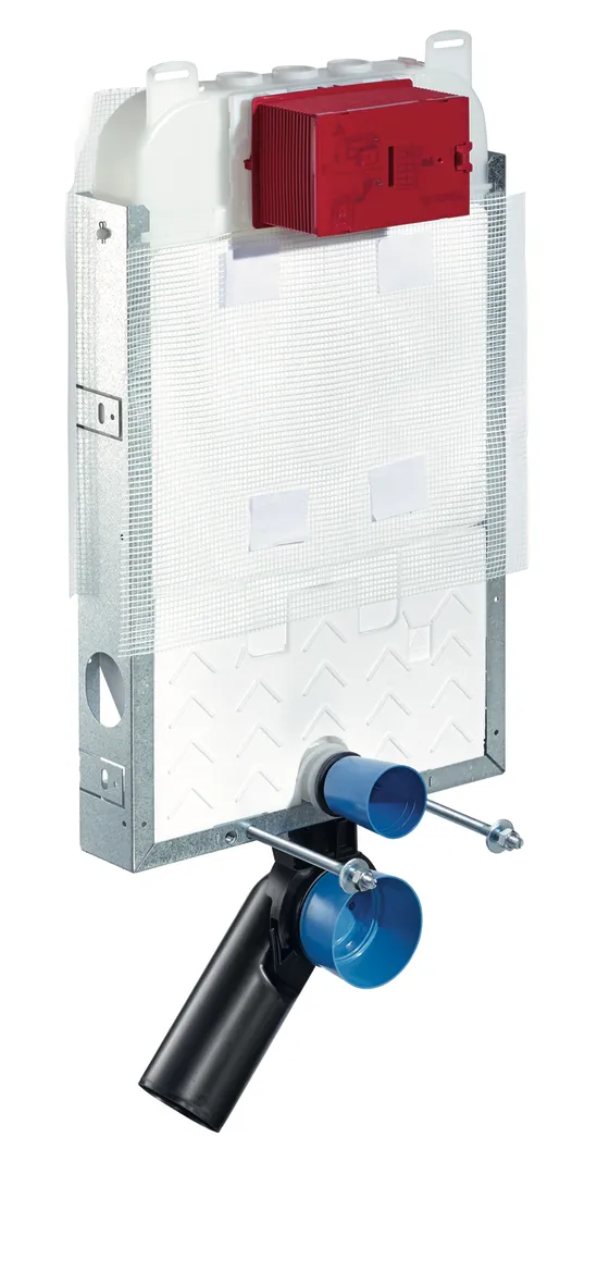 WC-Modul MONTUS, Typ C-N 80, B 46 cm x H 78 cm, Rahmen verzinkt