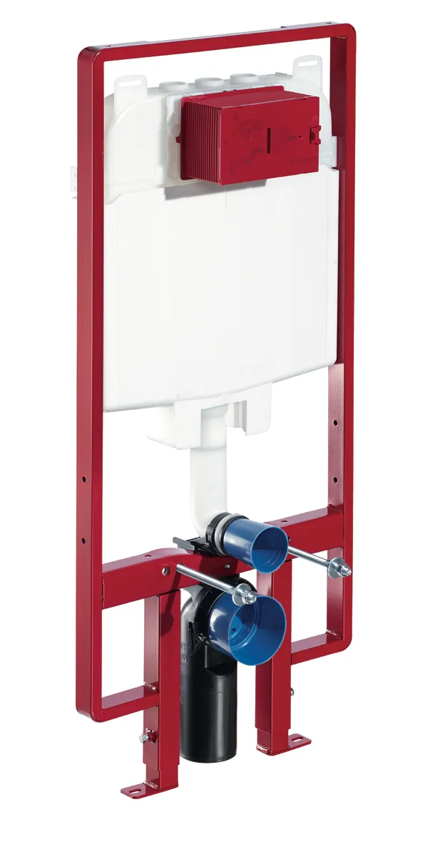 WC-Modul MONTUS, Typ C 90, B 50 cm x H 115 cm, Rahmen pulverbeschichtet