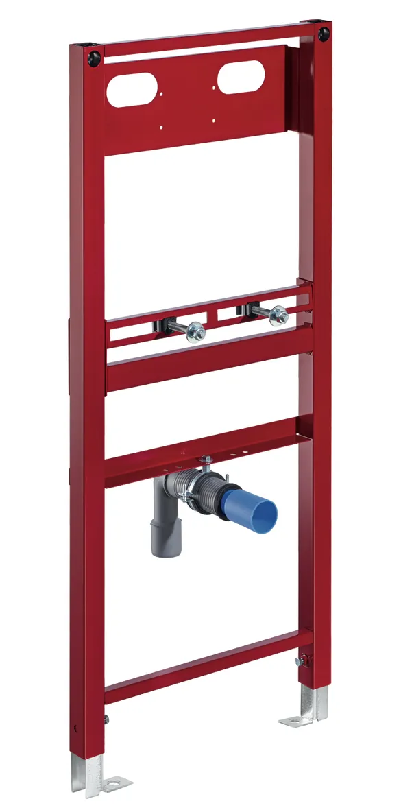 Waschtisch-Modul MONTUS, B 50 cm x H 124 cm, Rahmen pulverbeschichtet