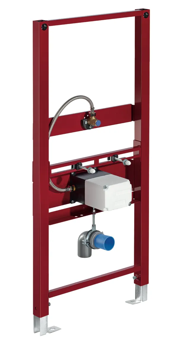 Urinal-Modul MONTUS, Typ COMPACT II LC, B 50 cm x H 124 cm, Rahmen pulverbeschichtet