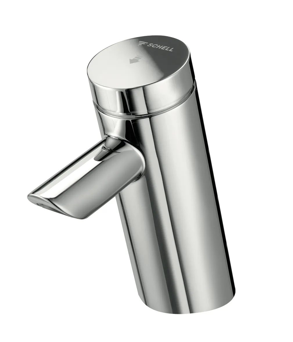 Waschtisch-Armatur PURIS SC, HD-K - Hochdruck Kaltwasser / vorgemischtes Wasser, Selbstschluss, G 3/8 IG, chrom