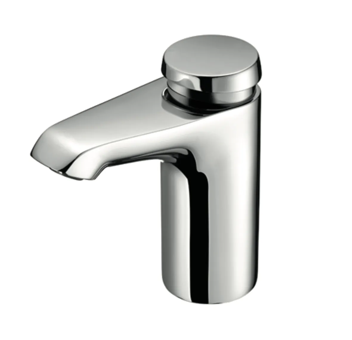 Waschtisch-Armatur XERIS SC, HD-K small - Hochdruck Kaltwasser / vorgemischtes Wasser, Selbstschluss, G 3/8 IG, chrom