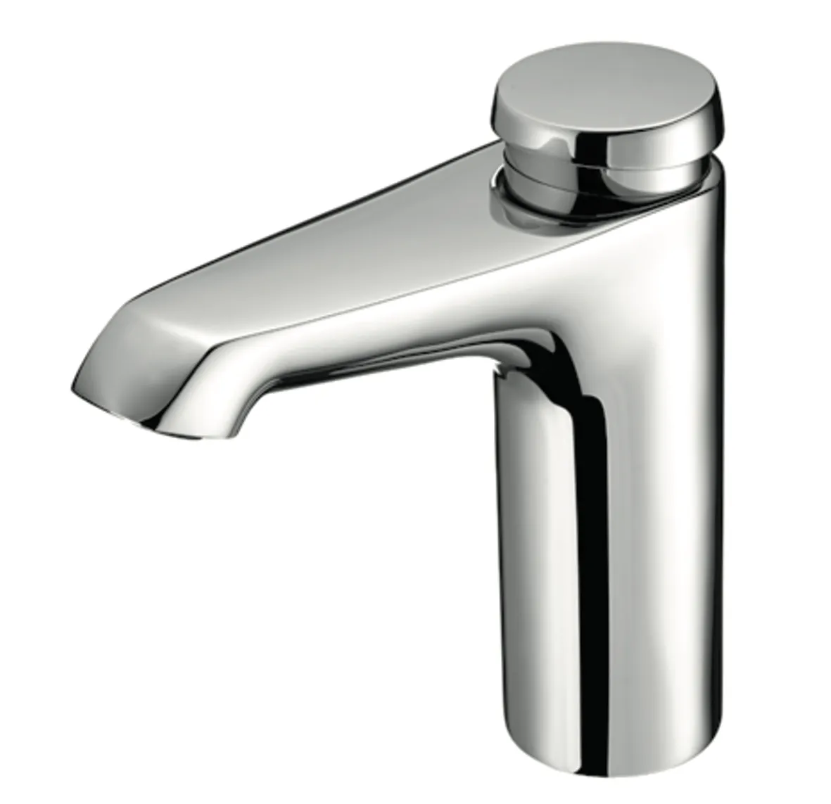 Waschtisch-Armatur XERIS SC, HD-K mid. - Hochdruck Kaltwasser / vorgemischtes Wasser, Selbstschluss, G 3/8 IG, chrom