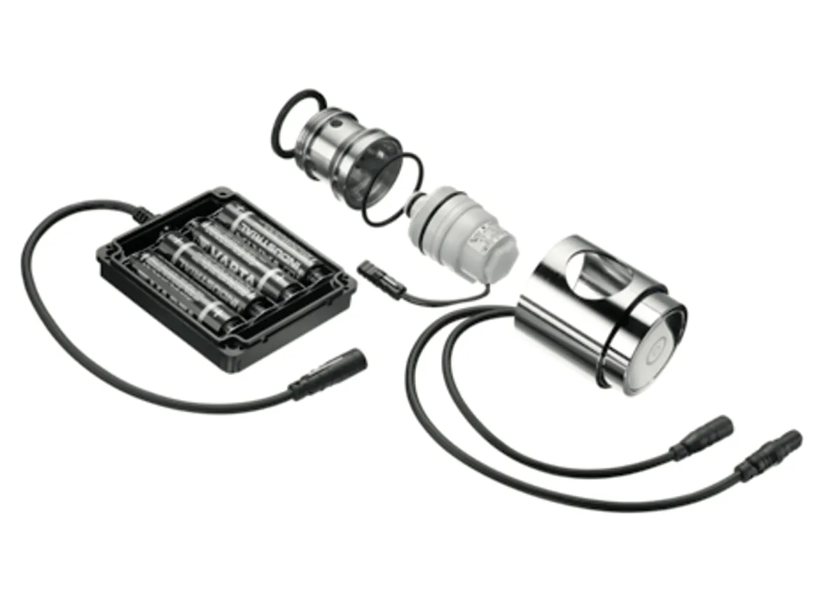 Umrüstset Vorwand-Duschpaneel LINUS, von DP-SC-T auf DP-C-T, Batteriefach 6 V, Schutzklasse IP 65