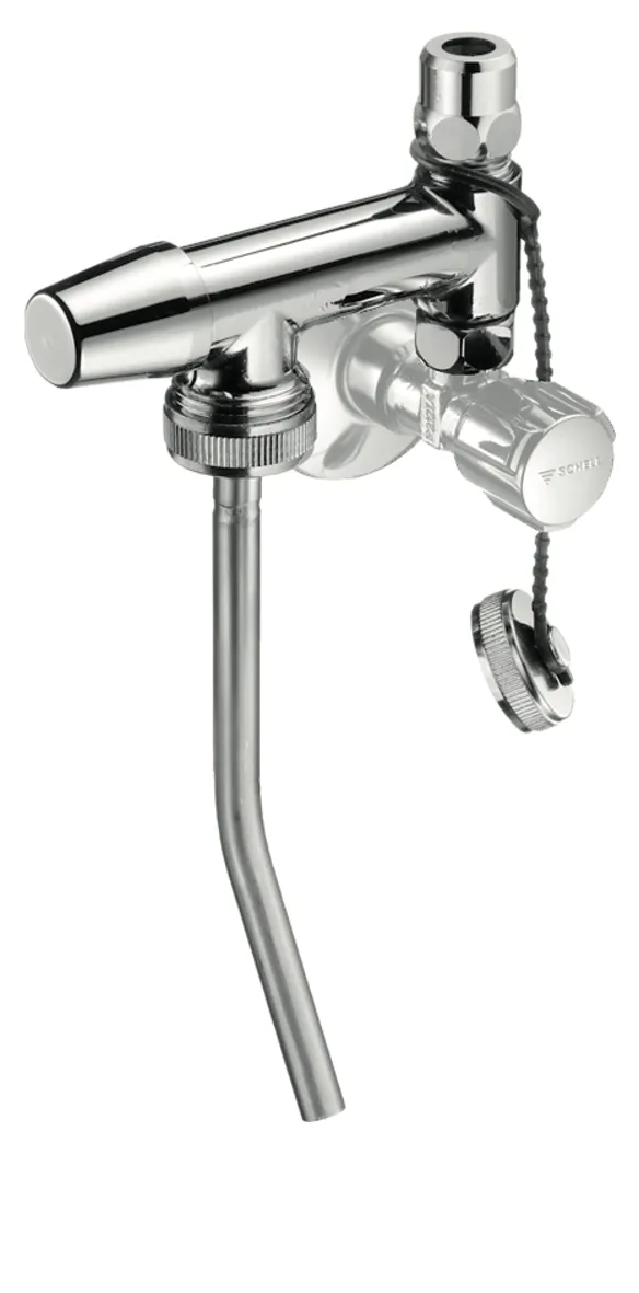 Probenahmeventil PROBFIX, Gesicherte Betätigung, DN 10 G 3/8 IG, Ø 10 mm (DN 10 G 3/8 AG), G 3/4 AG