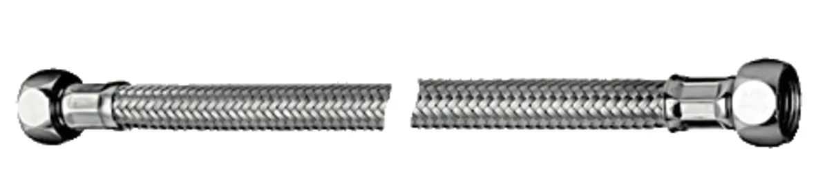 Schlauch Clean-Fix S, flexibel, 300 mm, 2x Überwurfmutter G 3/8 IG mit vormontierter Dichtung