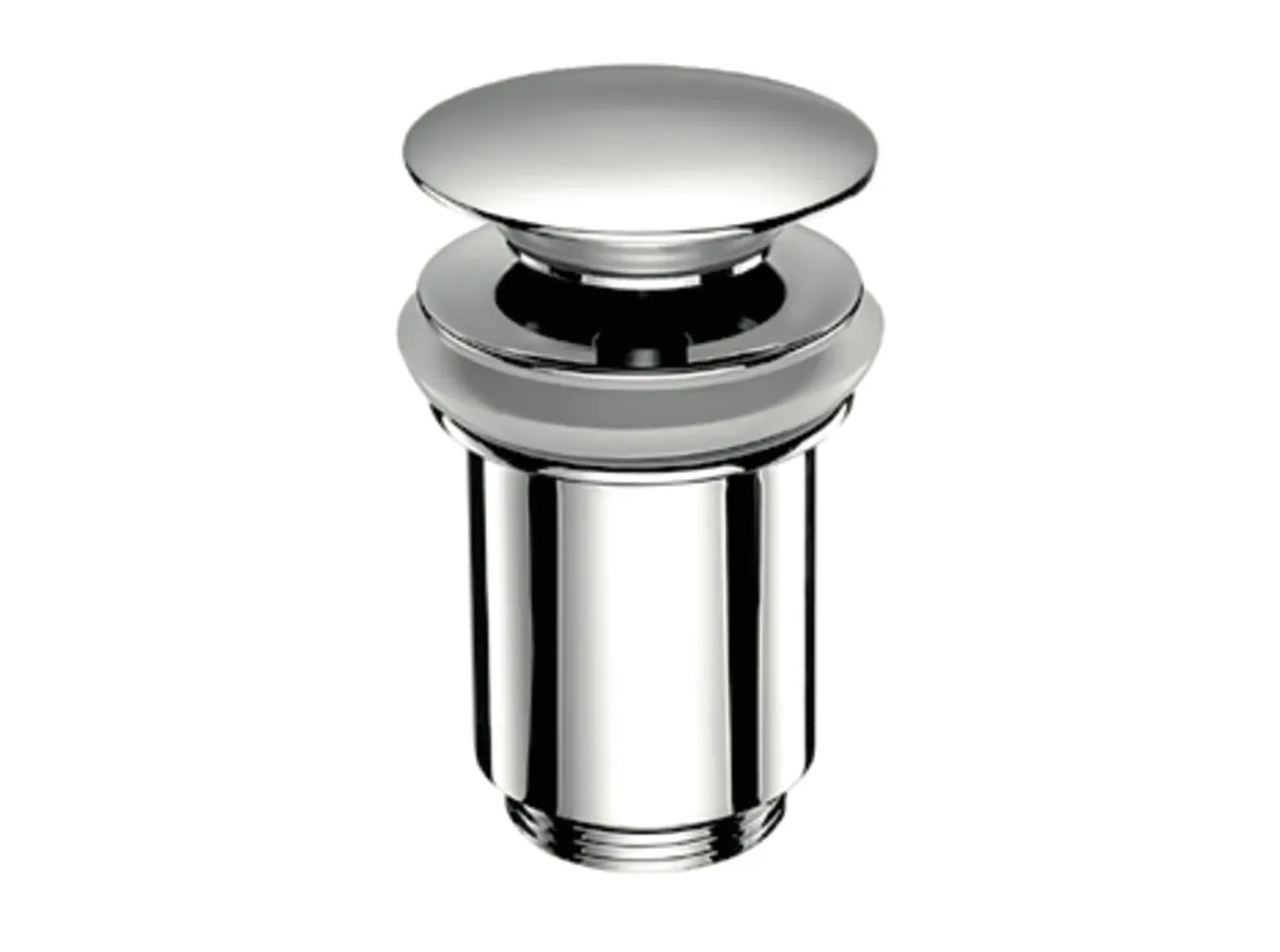 Waschtischablaufgarnitur PUSH OPEN, G 1 1/4 AG, chrom