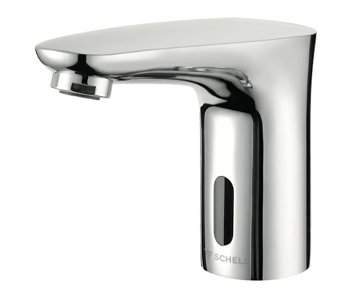 Waschtisch-Armatur MODUS E, Elektronisch, HD-K - Hochdruck Kaltwasser / vorgemischtes Wasser, Infrarot, Batteriefach 6 V, Schutzklasse IP 65, G 3/8 IG, chrom