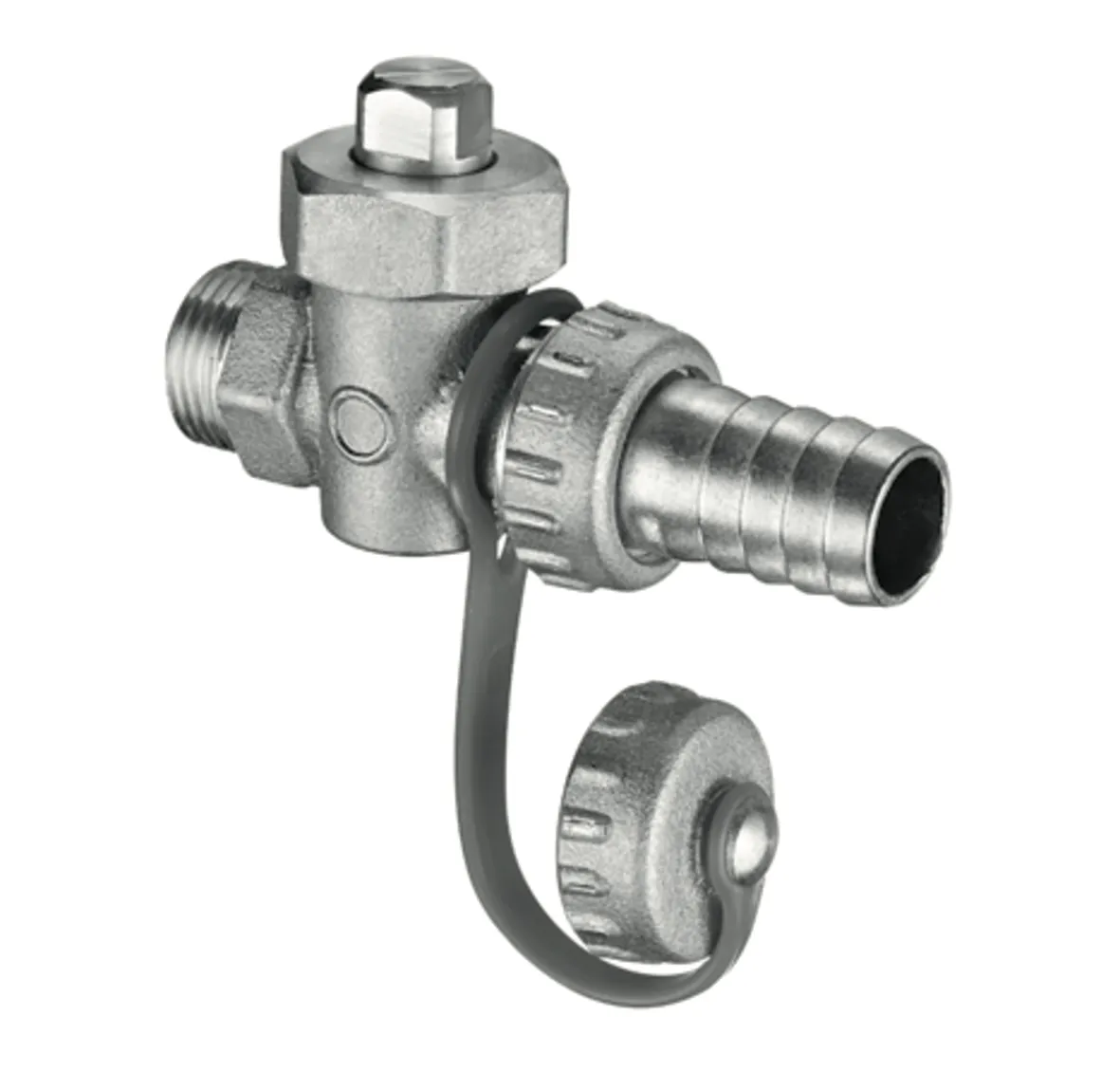 F + E-Kükenhahn, Max. Betriebsdruck: 12,5 bar, DN 10 G 3/8 AG