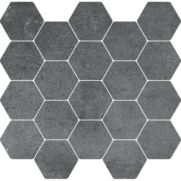 RAGNO FLIESEN CLAYTON MOSAIK DARK GREY NATURAL 30,3X30,3