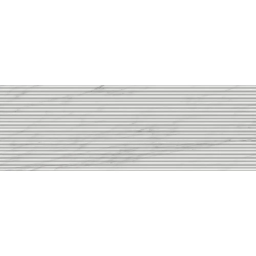 MARAZZI FLIESEN MARBLEPLAY STRUTTURA MIKADO 3D WHITE LUX REKTIFIZIERT 30X90