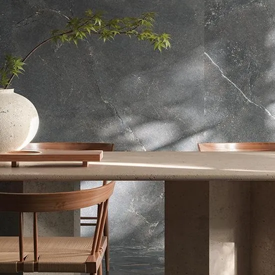 PROVENZA FLIESEN UNIQUE INFINITY BLACK​ PURESTONE NATURAL REKTIFIZIERT 30X60