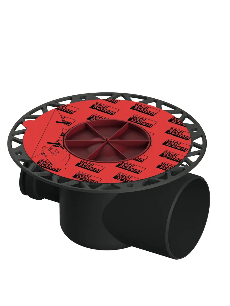 drainpoint S Ablauf DN 100 mit Seal System Universalflansch