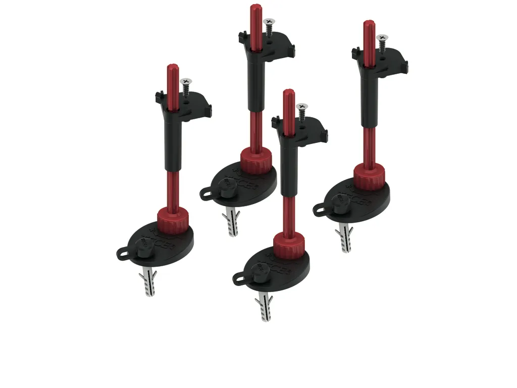 drainpoint S Montagefüße, schallentkoppelt