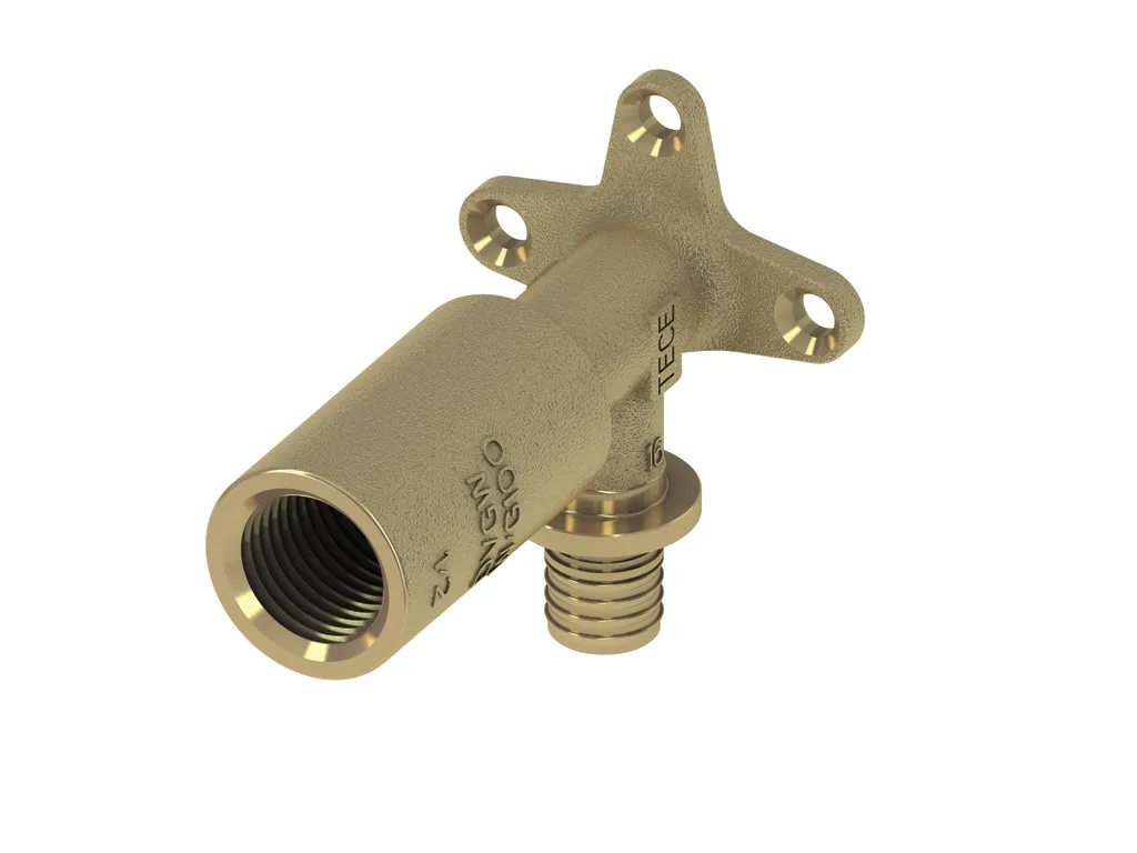 TECEflex Wandscheibe lang Dimension 16 × 1/2″, Siliziumbronze