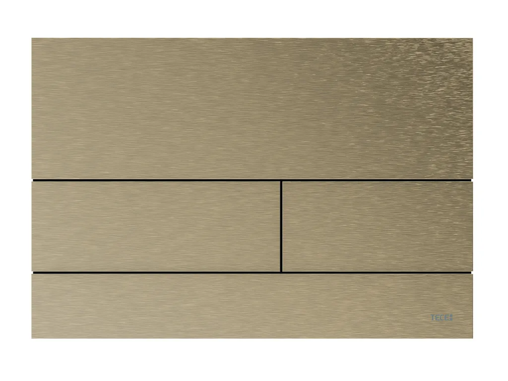 square II Met. WC-Betätigungsplatte Nickel geb. (mit Anti-Fingerprint)