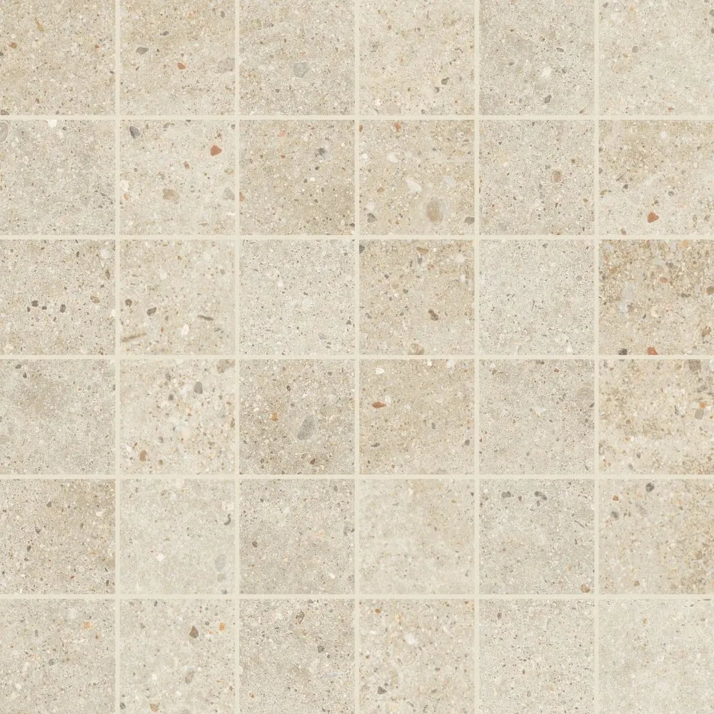 PANARIA FLIESEN CONTEXT MOSAIK 36 SQUARE NATURAL REKTIFIZIERT 30X30