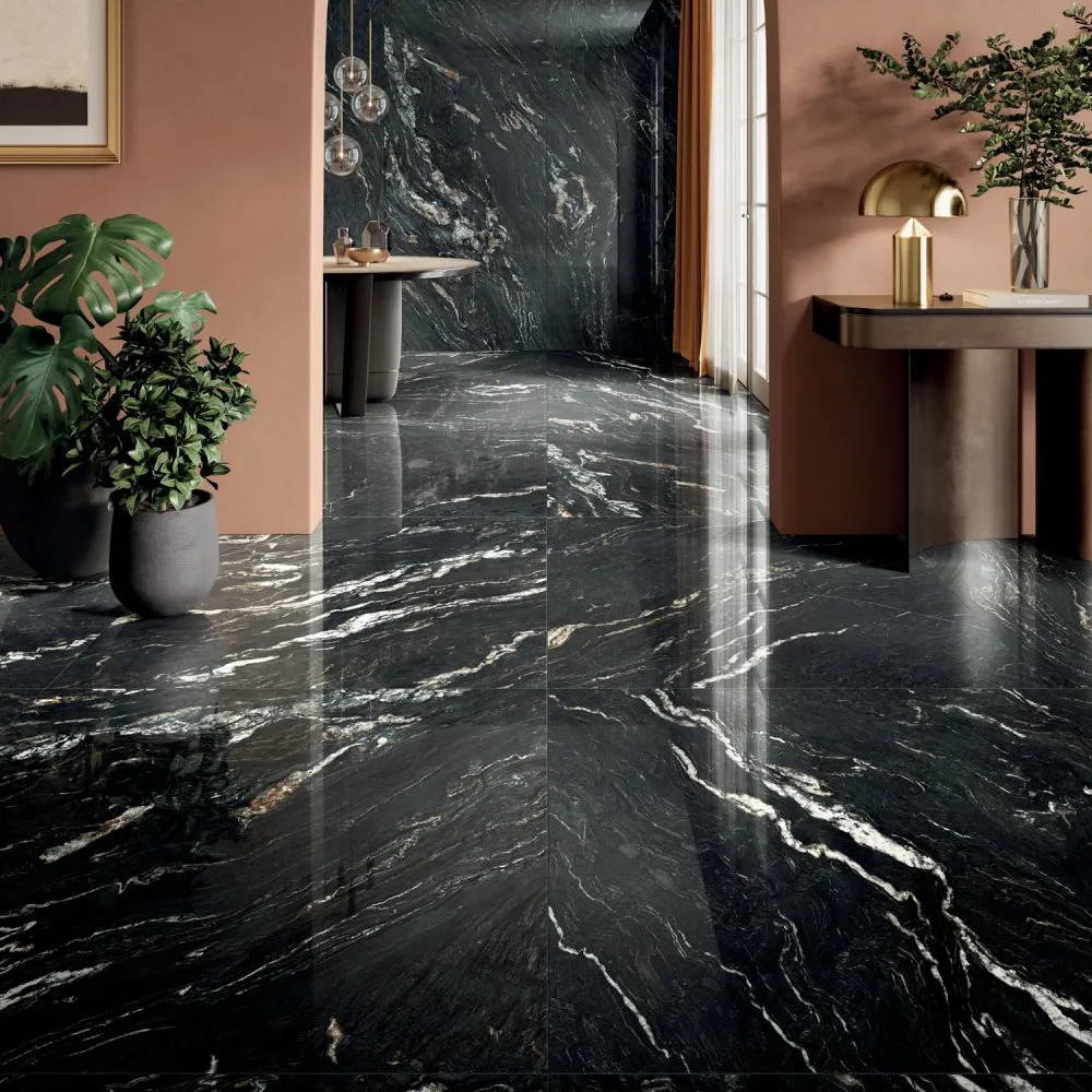 PANARIA FLIESEN PERPETUAL BELVEDERE DARK LUX REKTIFIZIERT 60X60