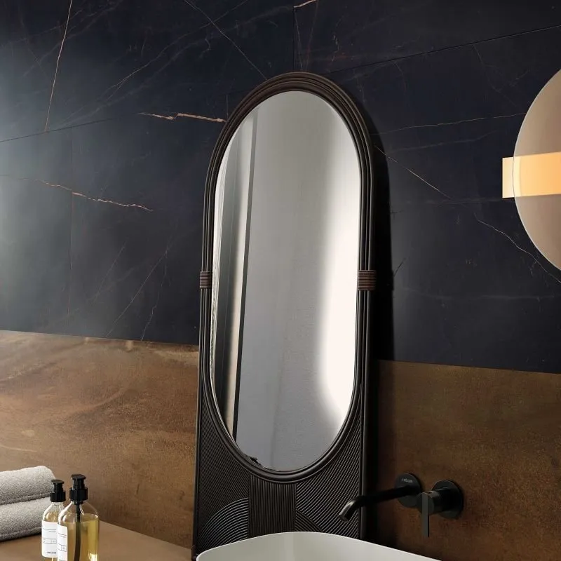 ABK FLIESEN SENSI 900 PRECIOUS BLACK ANTIQUE 3D REKTIFIZIERT 120X120