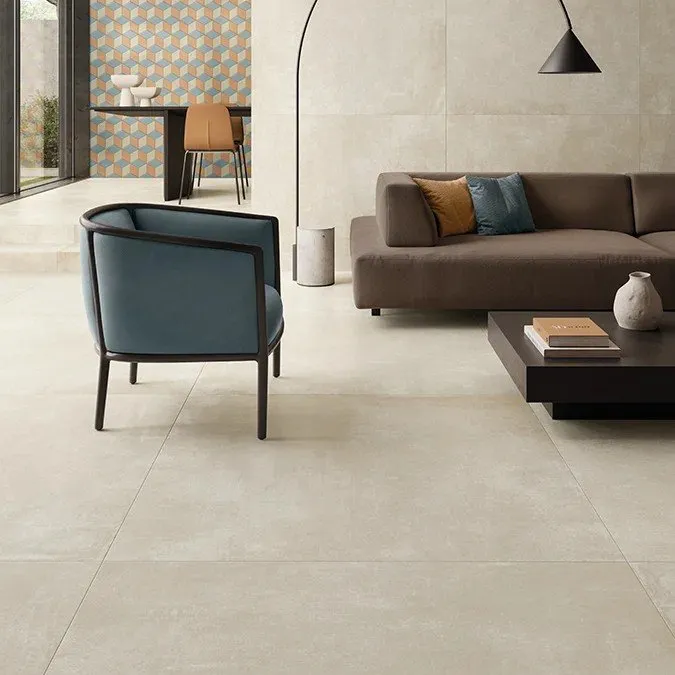 KEOPE FLIESEN NOORD IVORY NATURAL R10 REKTIFIZIERT 80X80