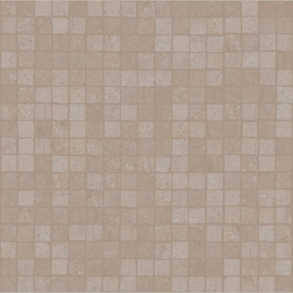 MARAZZI FLIESEN PLASTER MOSAIK 1,5X1,5 TAUPE NATURAL 30X30