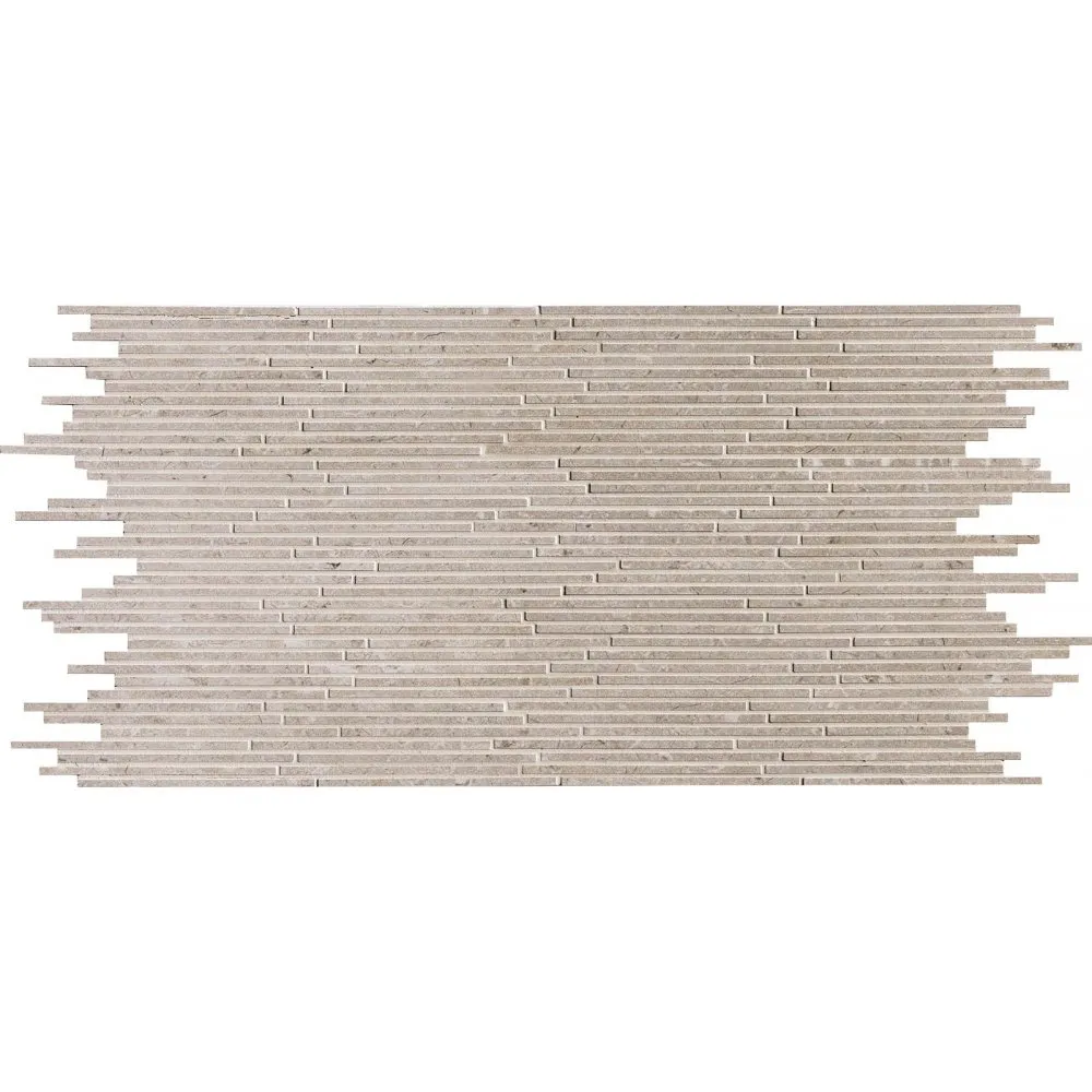 MARAZZI MAGNIFICA FLIESEN MOSAICO STICK LIMESTONE TAUPE NATURAL 29X38