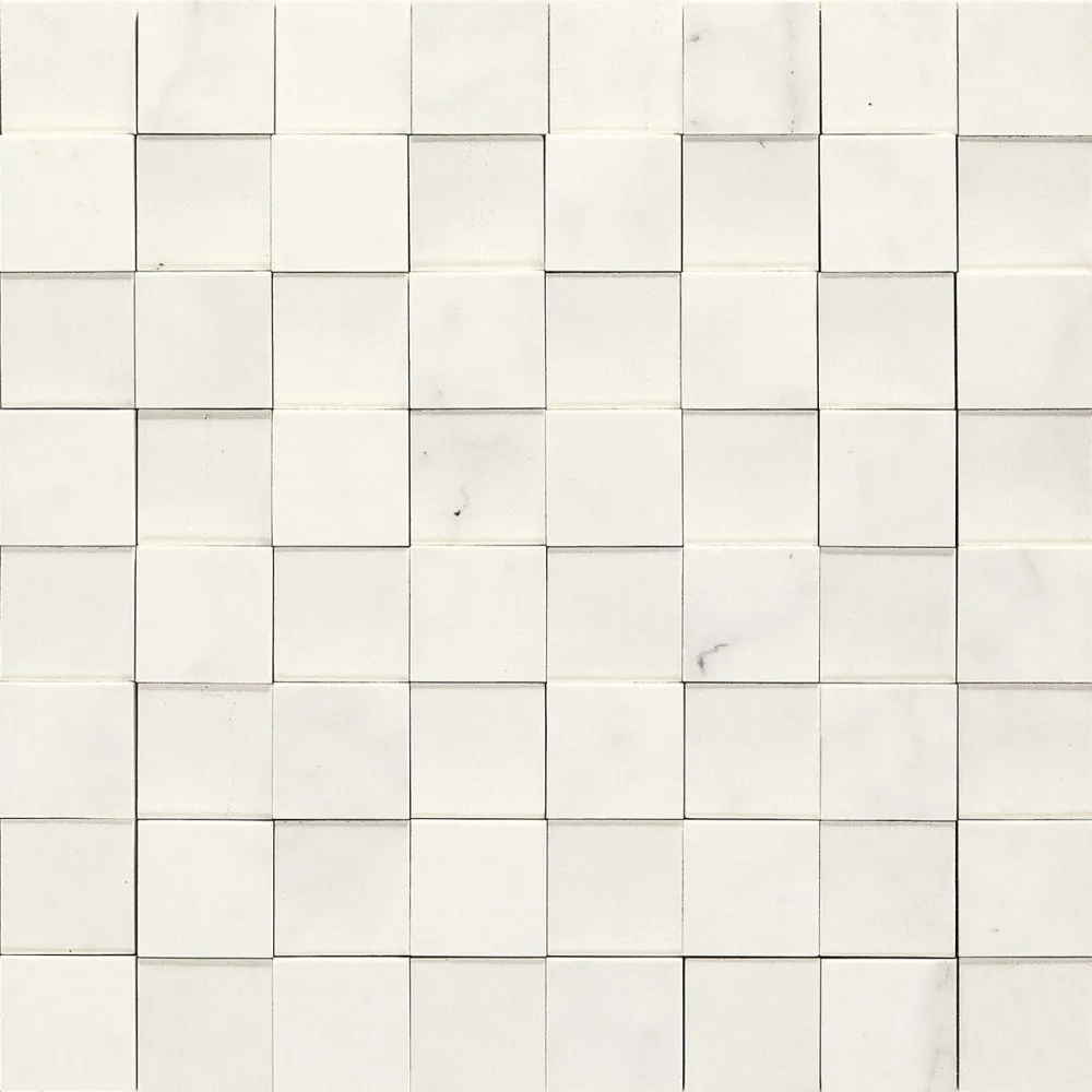 MARAZZI FLIESEN ALLMARBLE MOSAIK 3D STATUARIO NAT/LUX 30X30