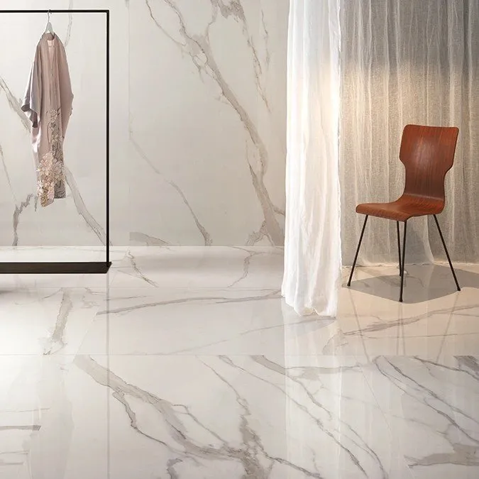 KEOPE FLIESEN ELEMENTS LUX CALACATTA GOLD LAPPATO REKTIFIZIERT 120X120