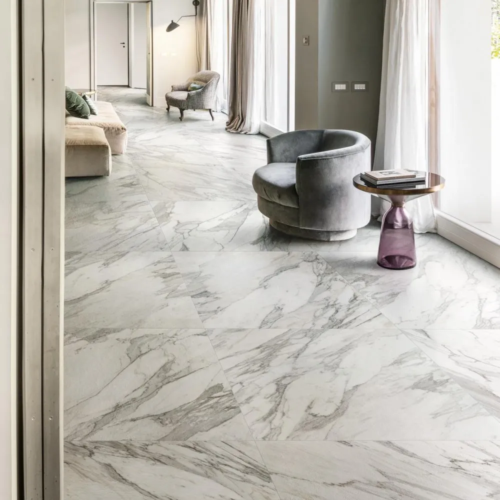 MARAZZI FLIESEN FABULA CALACATTA R9 NATURAL REKTIFIZIERT 100X100