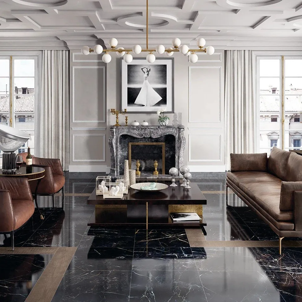 KEOPE FLIESEN ELEMENTS LUX PORT LAURENT LAPPATO REKTIFIZIERT 120X278