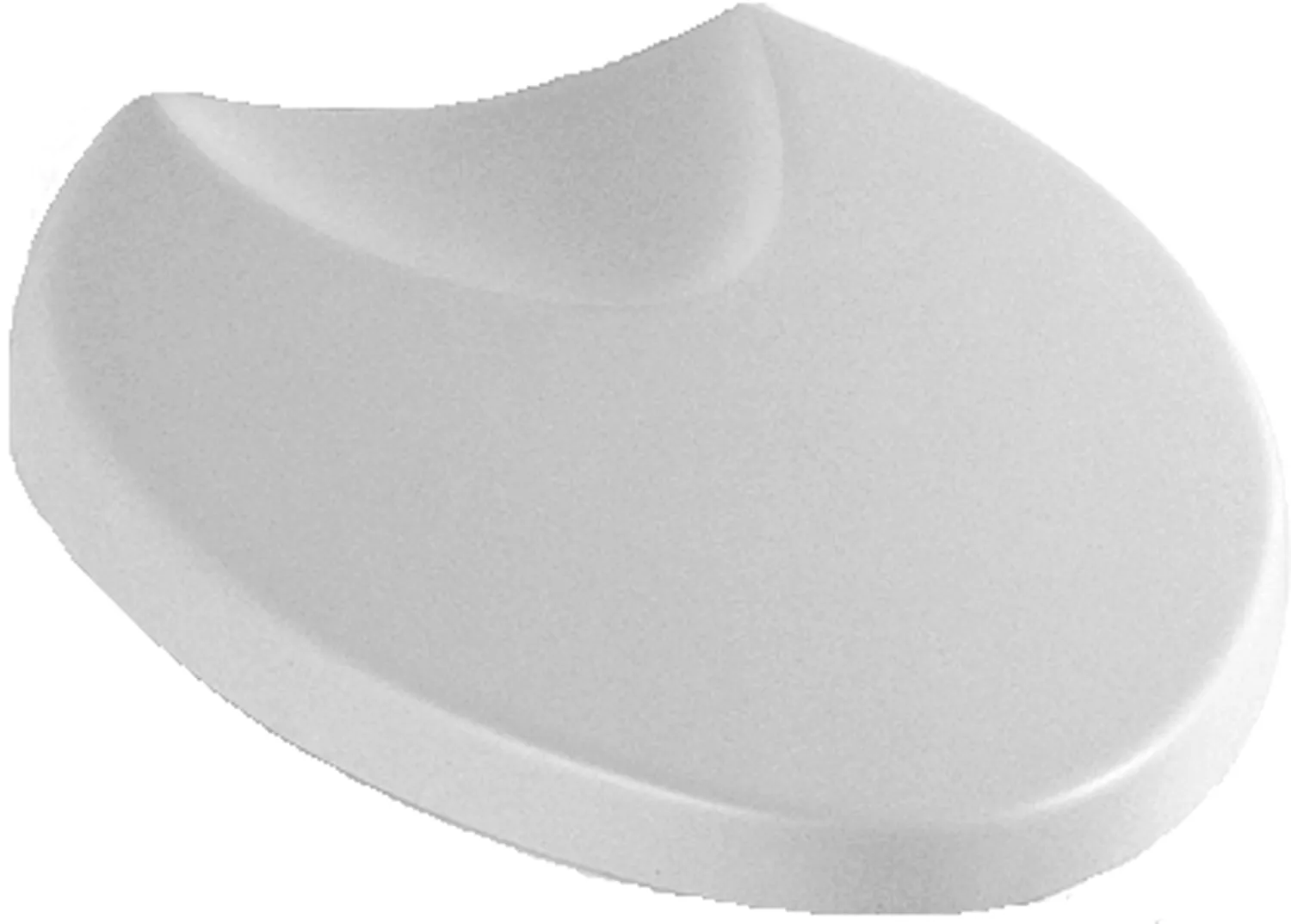 WC-Sitz „Oblic“ inkl. Deckel in Weiß Alpin