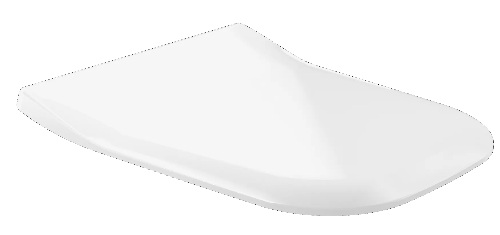 WC-Sitz „Joyce“ SlimSeat inkl. Deckel in Weiß Alpin, Quick Release, Soft Closing